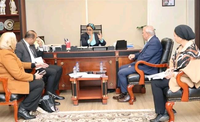 رئيس هيئة تنمية الصعيد يلتقي رئيسة المجلس القومي للمرأة