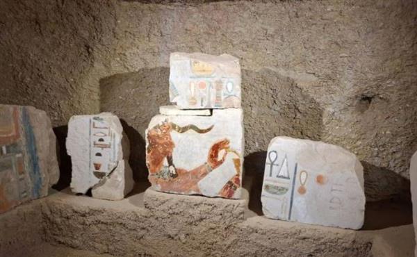 اكتشاف جزء من بقايا معبد للملكة حتشبسوت بالأقصر