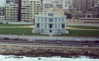   تنشيط السياحة بالإسكندرية تتابع ترميم وتجديد قصر عزيزة فهمي