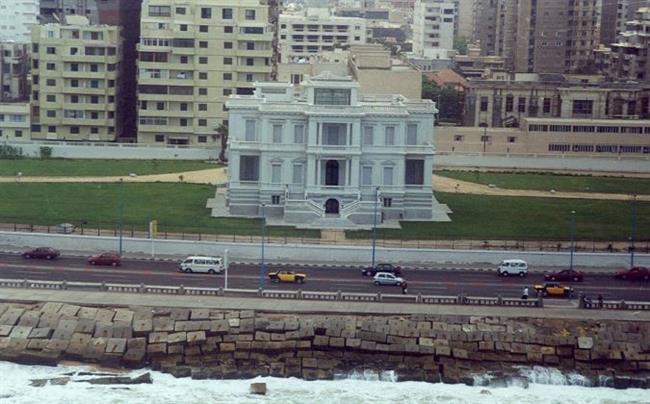 تنشيط السياحة بالإسكندرية تتابع ترميم وتجديد قصر عزيزة فهمي