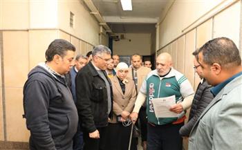   محافظ الجيزة يقوم بزيارة ليلية مفاجئة لمستشفى التحرير العام لمتابعة سير العمل