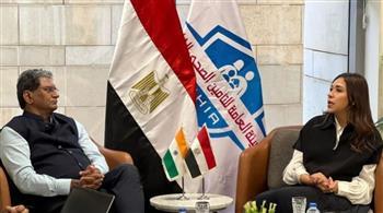 التأمين الصحي الشامل يبحث مع الهند التعاون في الرقمنة والربط الذكي للبيانات