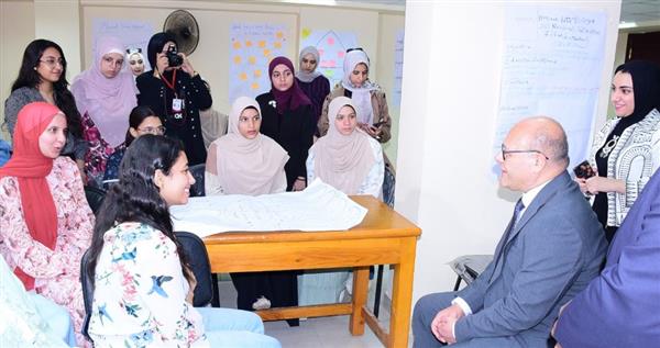 رئيس جامعة سوهاج يشهد فعاليات ختام المرحلة الأولى من مبادرة كن مستعداََ
