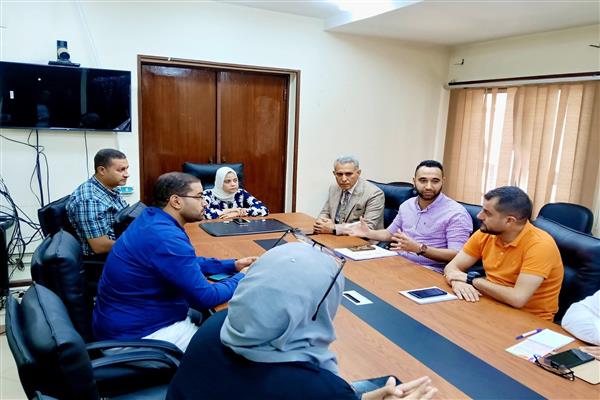 التأمين الصحي بالقليوبية يستعد لانطلاق الحملات الرئاسية المدرسية