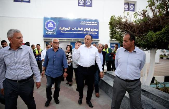 وزير قطاع الأعمال العام يتفقد تطوير مصانع "النصر للكيماويات الدوائية"