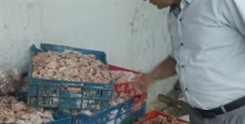   بيطري الشرقية وأسوان: ضبط 15 طن بط ودواجن و293 كجم لحوم فاسدة 