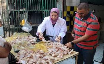   المنيا : ضبط 28 مخالفة وأغذية غير صالحة للاستهلاك الآدمي