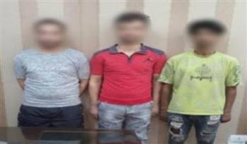   ضبط 3 أشخاص يمارسون أعمال البلطجة وترويج المخدرات بالإسكندرية 