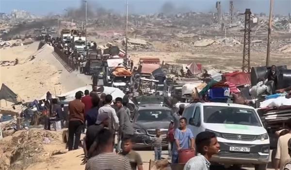 "أبو كويك": جيش الاحتلال يغلق طريق الرشيد ويمنع عودة النازحين إلى شمال غزة
