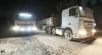   الاحتلال: دخول 600 شاحنة مساعدات لغزة يوميًا
