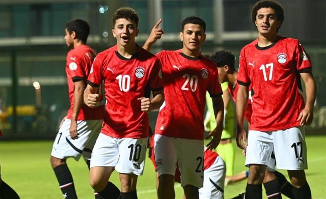 منتخب مصر تحت 17 عامًا يفوز على تونس وديًا بثلاثية