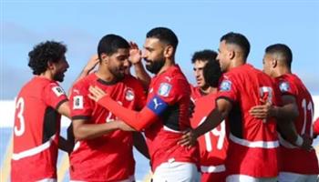   منتخب مصر يرتدي زيه التقليدي أمام غينيا بيساو