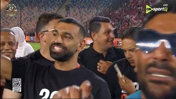   محمد صلاح يحتفل مع سعفان الصغير بالرقص بالوصول لكأس العالم