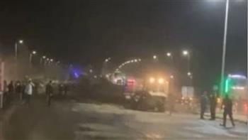   إصابة 15عاملاً في حادث انقلاب سيارة نقل على الطريق الصحراوي بأسوان