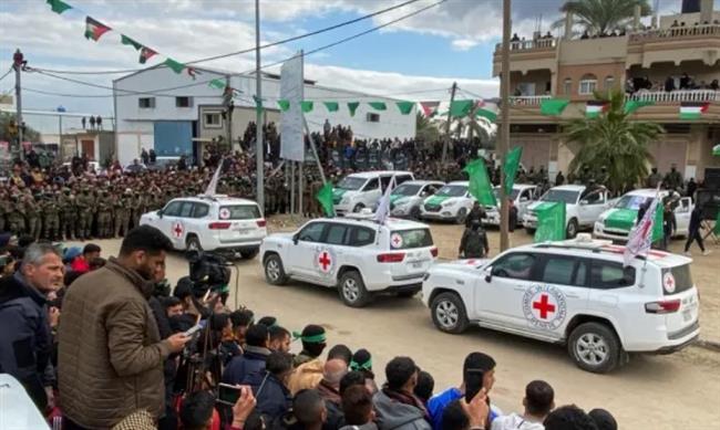 جيش الاحتلال: المحتجزون الإسرائيليون السبعة المفرج عنهم وصلوا إلى إسرائيل