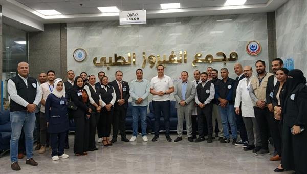 رئيس هيئة الرعاية الصحية يواصل جولته بجنوب سيناء ويتفقد مجمع الفيروز الطبي