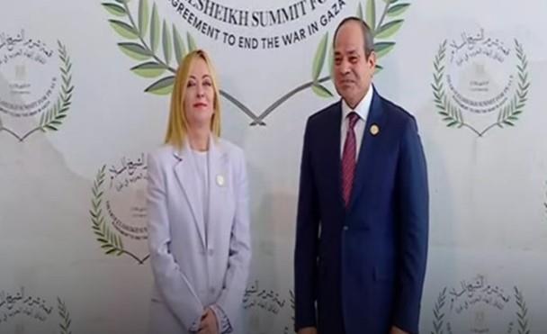 الرئيس السيسي يستقبل رئيسة وزراء إيطاليا للمشاركة بقمة شرم الشيخ