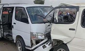   إصابة 5 في حادث ميكروباص بدمياط