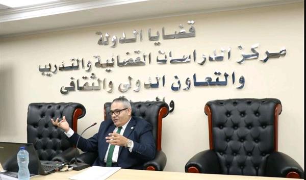 افتتاح قاعة مركز الدراسات القضائية والتدريب والتعاون الدولي والثقافي بهيئة قضايا الدولة