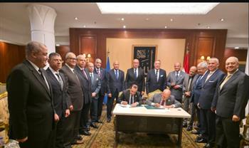   توقيع بروتوكول تعاون بين المحكمة الدستورية العليا ومحكمة النقض