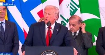   ترامب من شرم الشيخ: أخيرا حققنا السلام فى الشرق الأوسط
