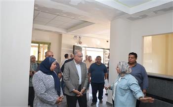   محافظ المنيا يتابع الأعمال الإنشائية للمركز التكنولوجي ببني مزار بتكلفة 14 مليون جنيه 