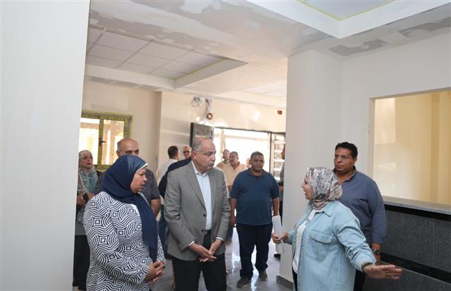 محافظ المنيا يتابع الأعمال الإنشائية للمركز التكنولوجي ببني مزار بتكلفة 14 مليون جنيه 