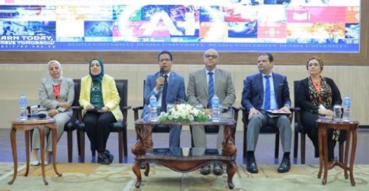 محافظ القليوبية ورئيس جامعة بنها يفتتحان فعاليات مؤتمر العلوم الإنسانية
