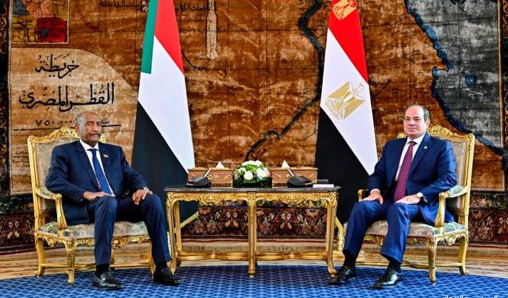 الرئيس السيسى والبرهان يرفضان أي إجراءات أحادية تُتخذ على النيل الأزرق