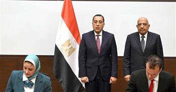   رئيس الوزراء يشهد مراسم توقيع اتفاقية تعاون بين الشركة المصرية للكهرباء وشركة "K&K" الإماراتية