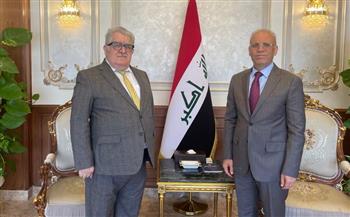   السفير العراقي بالقاهرة يستقبل مسؤول مكتب الحزب الديمقراطي الكردستاني