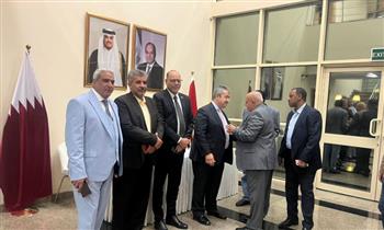   وزير العمل يلتقي ممثلي الجالية المصرية في قطر .. ويستمع إلى استفساراتهم