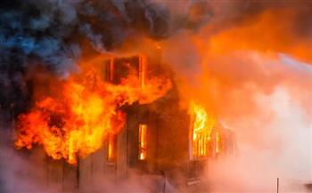   وفاة شخص وإصابة جميع افراد أسرته في حريق بشقة سكنية بالمندرة
