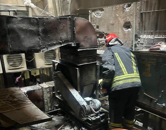 حريق يضرب مطعمًا شهيرًا بالأزبكية 