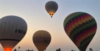   تحليق 51 رحلة بالون بالأقصر تقل أكثر من 1400 سائح من مختلف الجنسيات