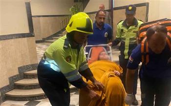   الشرطة تنقذ مواطنة عاجزة بالقاهرة