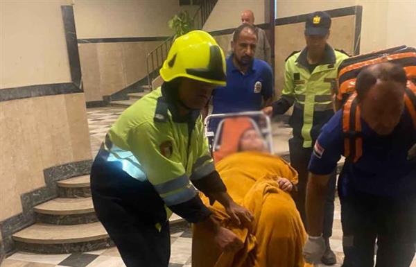 الشرطة تنقذ مواطنة عاجزة بالقاهرة