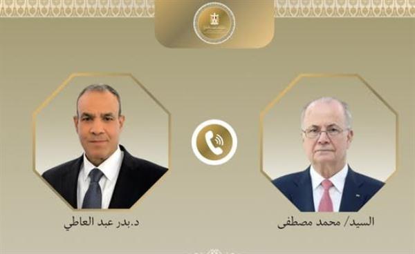اتصال هاتفي بين وزير الخارجية و رئيس الوزراء الفلسطيني