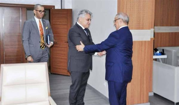 السفير المصري يلتقي رئيس البرلمان الموريتاني ويشارك في تدشين فريق الصداقة البرلماني