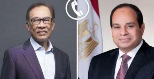 الرئيس السيسى يثمن المواقف الماليزية الداعمة للقضية الفلسطينية