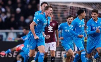   تورينو يحقق مفاجأة ويهزم نابولي 1 - 0 في الدوري الإيطالي