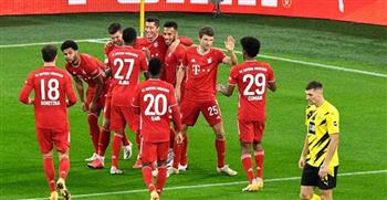   بايرن ميونخ يهزم بروسيا دورتموند 2ـ1 ويواصل تصدره للدوري الألماني