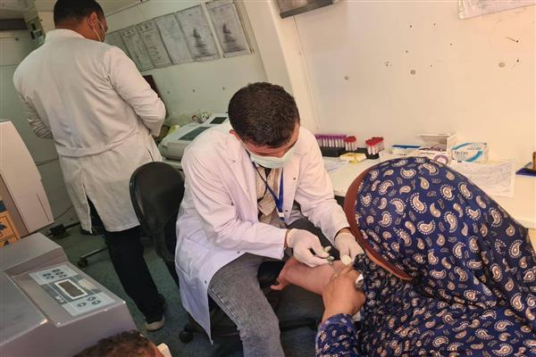 508 مستفيدين من قافلة طبية لجامعة الإسكندرية في منطقة أبيس
