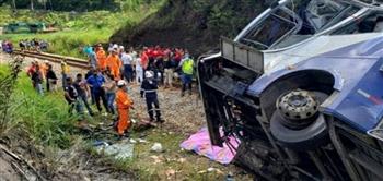   مصرع 17 شخصا جراء حادث تحطم حافلة ركاب شمال شرق البرازيل