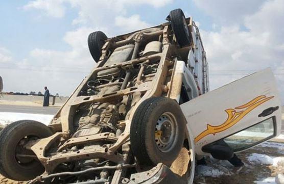 مصرع 3 أطفال وإصابة 6 في حادث بأسيوط