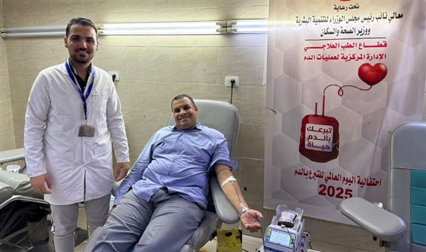 8708 متبرعين يدعمون مرضى أورام الدم