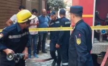   إخماد حريق بحوشين في ساحل طهطا ونفوق ماشية