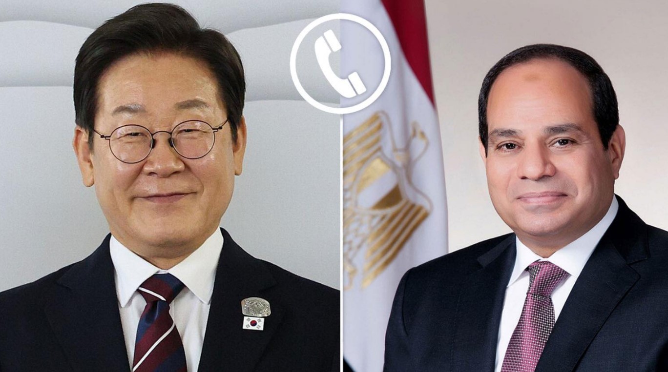 الرئيس السيسي يتلقى اتصالا هاتفيا من رئيس كوريا الجنوبية