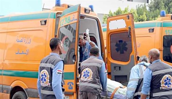 مصرع طبيب أسنان وإصابة طالب فى حادث تصادم سيارتين بالشرقية