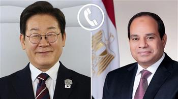   الرئيس السيسي يتلقى اتصالا هاتفيا من رئيس كوريا الجنوبية